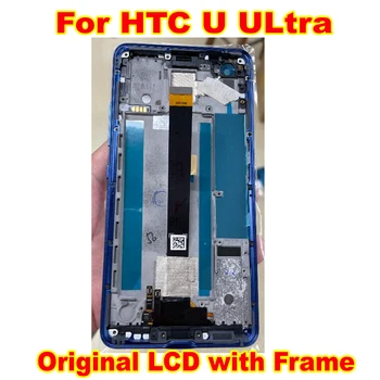 Оригинальный Лучший Для HTC U ULtra ЖК-дисплей С Сенсорным Экраном Digitizer в сборе с рамкой Для HTC Ocean Note Phone Sensor Pantalla