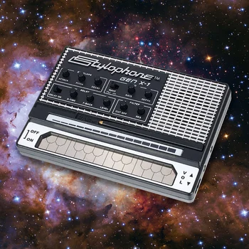 Stylophone GEN X-1 карманный синтезатор, мини-электронный инструмент, винтажная музыкальная игрушка Stylophone