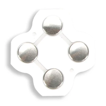 Ключи Кнопка ABXY Мембранные наклейки на кнопки Проводящая прокладка Ремонтная деталь для контроллера переключателя Аксессуар