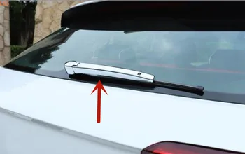 Для Volkswagen T-ROC 2018-2022 ABS Хромированная крышка заднего стеклоочистителя декоративная крышка стеклоочистителя защита от царапин автомобильные аксессуары