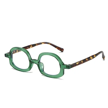 MOONBIFFY Мужчины Женщины Ретро Круглая оправа для оптических очков Винтажная оправа для очков от близорукости Оптические очки (без линз)