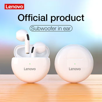 Lenovo LivePods HT38 TWS Bluetooth Наушники Мини Беспроводные Наушники с Микрофоном для iPhone Xiaomi Спортивные Водонепроницаемые Наушники 9D Stere