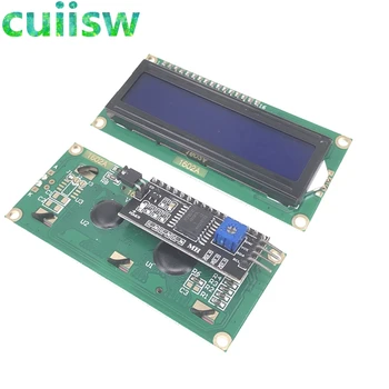 Модуль LCD1602 + I2C LCD 1602 с синим экраном PCF8574 IIC/I2C для arduino LCD1602 Переходная пластина