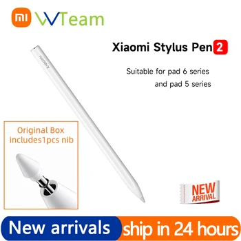 Xiaomi Stylus Pen 2 Для планшета Xiaomi Pad 6 Частота дискретизации Xiaomi Smart Pen Магнитная Ручка 18 минут Полностью Заряжена Для Mi Pad 5 Pro