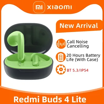 Xiaomi Redmi Buds 4 Lite TWS Наушники Bluetooth 5.3 Беспроводные Наушники С Шумоподавлением Вызова 20 Часов Автономной Работы IP54 Для Mi13
