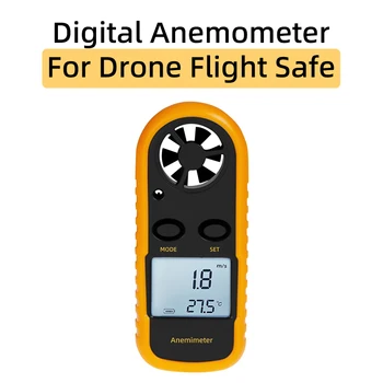 Для DJI Mavic 3/2/Air 2/2s/Mini 3 Pro/FPV/Avata Беспилотный Летательный Аппарат Для Измерения Скорости Ветра Цифровой Анемометр Аксессуары