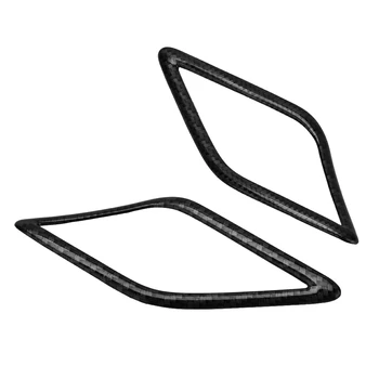Крышка Динамика стойки в стиле Углеродного Волокна Замена Накладок Динамика Стойки для внедорожника MG ZS 2017-2018 для Автомобиля