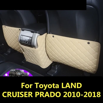 уход за сиденьями протектор заднего сиденья Антиударная накладка на заднее сиденье Чехол для сиденья Автомобильный интерьер для Toyota LAND CRUISER PRADO 2010-2018