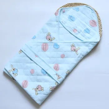 Одеяло для новорожденных, конверт для пеленания в стиле мультяшных Животных, Хлопчатобумажный спальный мешок, одеяла для детской коляски Bebe, детские