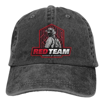 Бейсболка Cyber Security Red Team Defense, мужские шляпы, Женские защитные козырьки, Snapback, операционная система Linux, кепки Tux Penguin