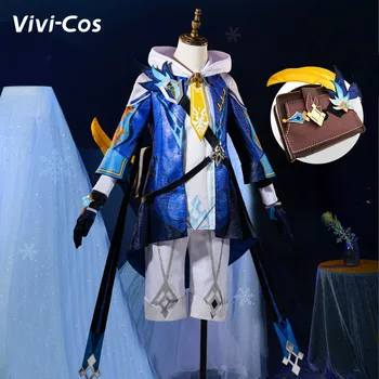 Vivi-Cos Game Genshin Impact Мика Крутой Красивый Великолепный Косплей Мужские костюмы Прекрасный Хэллоуин Ролевая игра Вечеринка Новый XS-XXL
