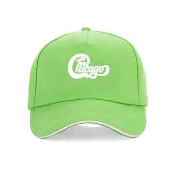 Новая кепка с классическим логотипом CHICAGO Band Concert Tour Мужская черная бейсболка унисекс от размера от S до 3XL Простая