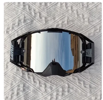 Защитные очки для мотокросса Совершенно новые двухслойные Противотуманные мото Солнцезащитные очки для спорта на открытом воздухе для мотоциклов ddbn