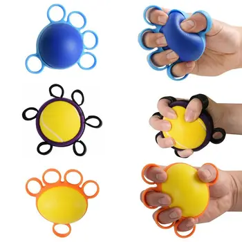 Портативный шариковый Эспандер для пальцев с захватом пальцев, массаж для пяти пальцев, Реабилитационный тренинг, тренажер для восстановления силы пальцев
