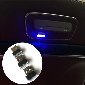 Автомобильные светодиодные атмосферные фонари USB для SAAB 9-3 9-5 9000 93 900 95 aero 9 3 42250 42252 9- 2x 9-4x 9-7x