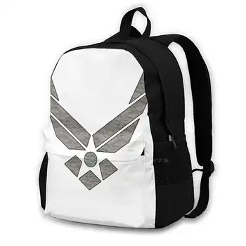Камуфляжная школьная сумка с логотипом ВВС США, рюкзак большой емкости для ноутбука, 15-дюймовый рюкзак ВВС США, Тигр ВВС США