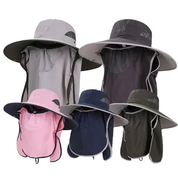 Рыболовная шляпа с защитой от солнца, дышащий солнцезащитный козырек с защитой от ультрафиолета, кепка для верховой езды