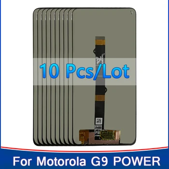 10 Шт. Для Motorola Moto G9 Power ЖК-дисплей С Сенсорным Экраном Дигитайзер В Сборе Для Moto G9 Power LCD XT2091-3 XT2091-4