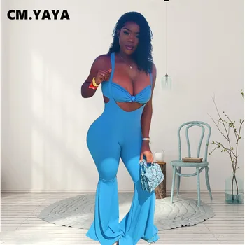 См. YAYA Street Сексуальный женский комплект с бюстгальтером, топом и ползунками, расклешенные брюки, комплект 2022, Спортивный костюм из двух предметов, фитнес-костюмы