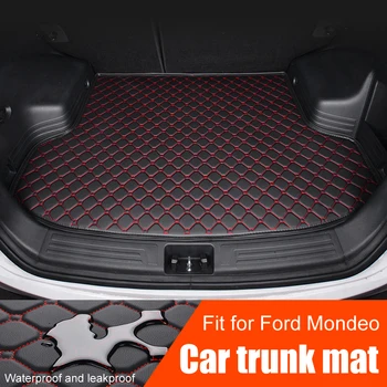 Высококачественный коврик для багажника автомобиля Ford всех моделей для Mondeo Focus Escort, изготовленный на заказ коврик для грузовика