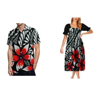 Прямая доставка Цветы Изображение Muumuu Женские пляжные платья с логотипом Big People 6XL Дышащее платье с коротким рукавом Низкая цена
