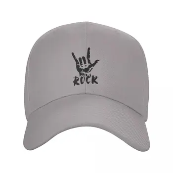Персонализированная бейсбольная кепка с хэви-метал-рок-музыкой для мужчин и женщин, регулируемая спортивная кепка для дальнобойщиков
