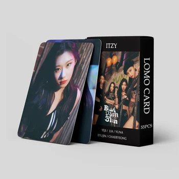 Фотокарточки Kpop ITZY, альбомные фотокарточки, открытки Lomo Card, подарки фанатам Kpop Girls Group