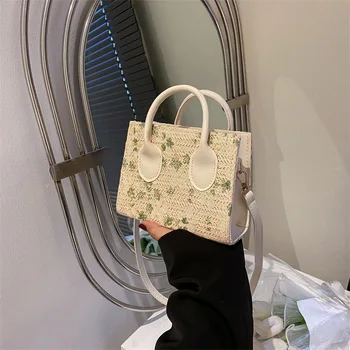 Модная портативная маленькая квадратная сумка в западном стиле, свежая и милая сумка-мессенджер для мобильного телефона, новая женская сумка через плечо в стиле колледжа
