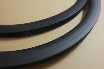 Дорожный диск 38 мм карбоновые диски Tulubar шириной 23 мм с 24/24 отверстиями UD матовый без тормозной дорожки CX велосипедные диски для велокросса