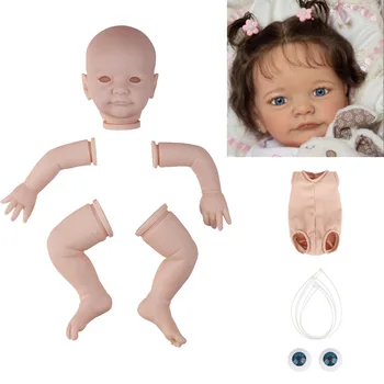 50 см Реалистичный Комплект Кукол Reborn Baby Doll 20 Дюймов Виниловые DIY Пустые Наборы Кукол Для Новорожденных Неокрашенные Незаконченные Части Куклы С Глазами Игрушка