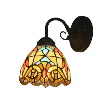 Антикварные лампы Европейский стиль Освещение для прохода Зеркало в спальне Передняя стена Ванная Комната Прикроватная тумбочка Настенный светильник