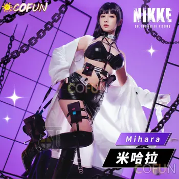 COFUN Game Никке, Богиня Победы Михара, сексуальный косплей костюм для вечеринки в честь Хэллоуина, одежда для ролевых игр, женская одежда