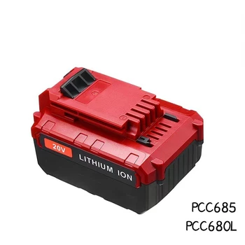 6000 мАч для кабеля Porter PCC601 PCC620LB PCC640 PCC670B PCC680L PCC682L PCC685 PCC710B PCC772B Аккумулятор для электроинструментов 20 В