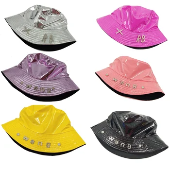 Рыбацкая шляпа Macaron New Diamond с защитой от солнца и ультрафиолета, однотонная шляпа рыбака в стиле хип-хоп для мужчин и женщин