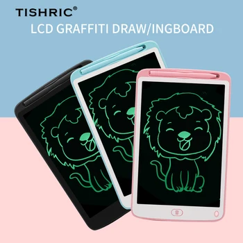 Электронная доска Tishric, 10-дюймовый графический планшет с блокнотом для рисования, ЖК-планшет для письма, цифровой со стилусом, подарки для детей