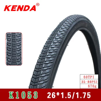 Велосипедные шины KENDA 26 дюймов 60TPI 26x1,5 26x1,75 MTB шина для горного велосипеда 26er pneu сверхлегкий 650 г дренаж с низким сопротивлением