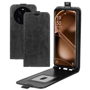 Для OPPO Find X6 Case чехол из искусственной кожи для телефона OPPO Find X6 с вертикальным откидыванием