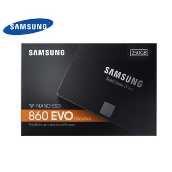 SAMSUNG SSD 870 EVO 250GB 500GB 1TB Внутренний Твердотельный диск HDD Жесткий Диск SATA3 2,5 дюймовый Ноутбук Настольный ПК TLC