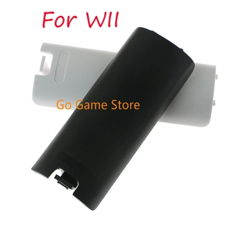 200 шт. для контроллера Nintendo Wii, Черный, белый, Замена крышки батарейного отсека