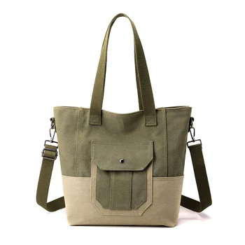 Женская сумка через плечо большой емкости, женская сумочка, холщовая сумка-мессенджер, женская сумка-тоут, сумки через плечо, сумки Bolsas