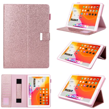 Для iPad Pro 10.5 Case 2017 Магнитный Кожаный Чехол Funda Bling Glitter Smart Tablet Case Для iPad Air 3 2019 Case 10.5 Чехол-Подставка + Ручка