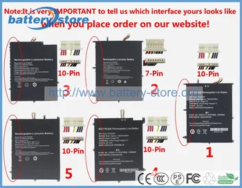 Оригинальные аккумуляторы для ноутбуков 30154200P, F7 PRO, S13, MaxBook Y13, MTK M8, 7,6 В, 2 ячейки