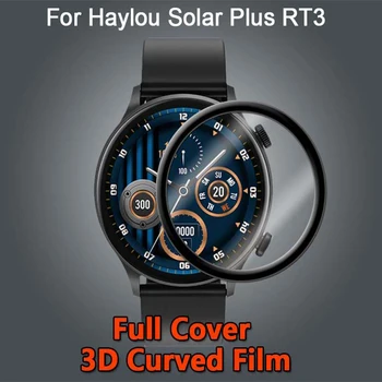 Подходит Для Смарт-часов Haylou Solar Plus RT3 LS16 Полное Покрытие 3D Изогнутое Покрытие Мягкая Пленка Для Защиты Экрана HD 5 шт.