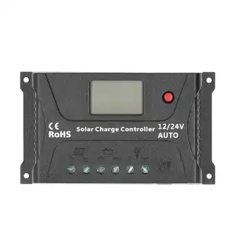 PWM Солнечный контроллер Автоматическая идентификация Регулятор панели солнечных батарей для аксессуаров RV