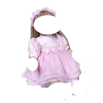 Комплект одежды 55-60 см, силиконовая кукла, игрушки для девочек, аксессуары для дома принцессы, косплей, подарки для детей на день рождения