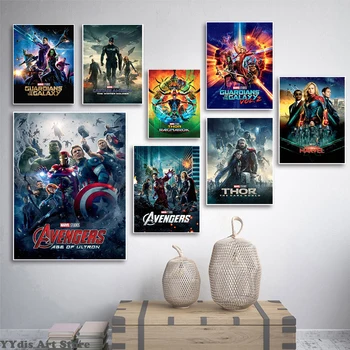 Плакат супергероя фильма Marvel 