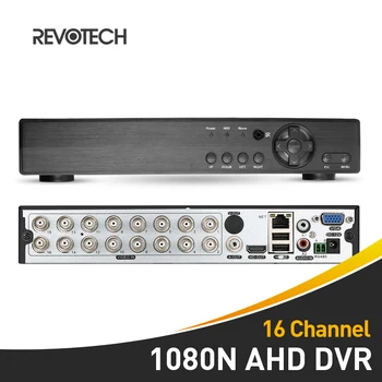 Ужин Hybird 16-Канальный Видеорегистратор 1080N AHD H.264 DVR Видеомагнитофон 16-Канальный 1080P NVR Для Видеонаблюдения AHD-Камеры и IP-камеры