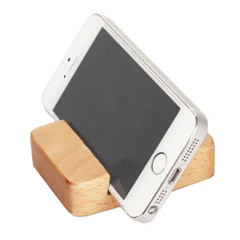 Держатель подставки для телефона из букового дерева для iPhone 6 6s 7 Plus, подставка для мобильного телефона, Универсальный деревянный держатель для iPhone 6s