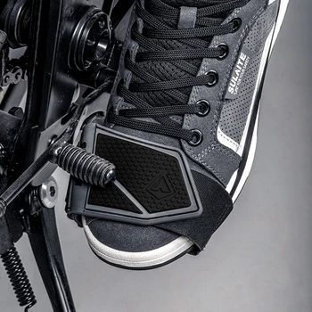Универсальная мотоциклетная накладка для переключения передач, защитная накладка для мотоциклетной обуви, противоскользящая накладка для переключения передач, защитная крышка