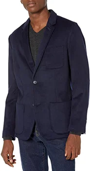 1 шт. Темно-синяя куртка, мужские костюмы, зимнее пальто, повседневный блейзер, сшитый на заказ, одежда для вечеринок, только одно пальто, мужская одежда